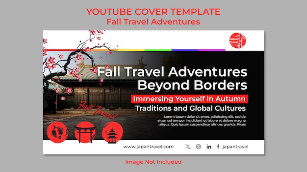 Youtube-cover-vorlage japan kursreisen