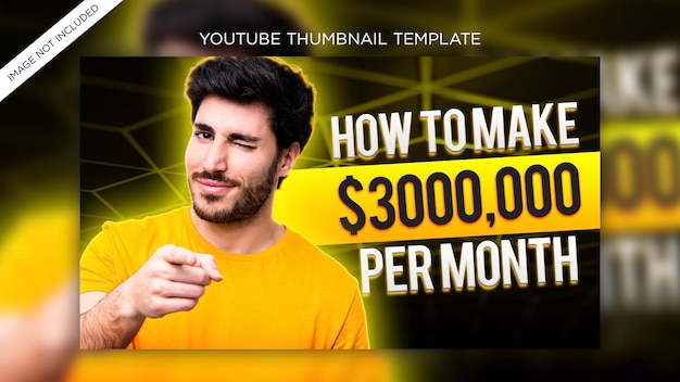 Youtube-kanal-thumbnail und webbanner premium psd