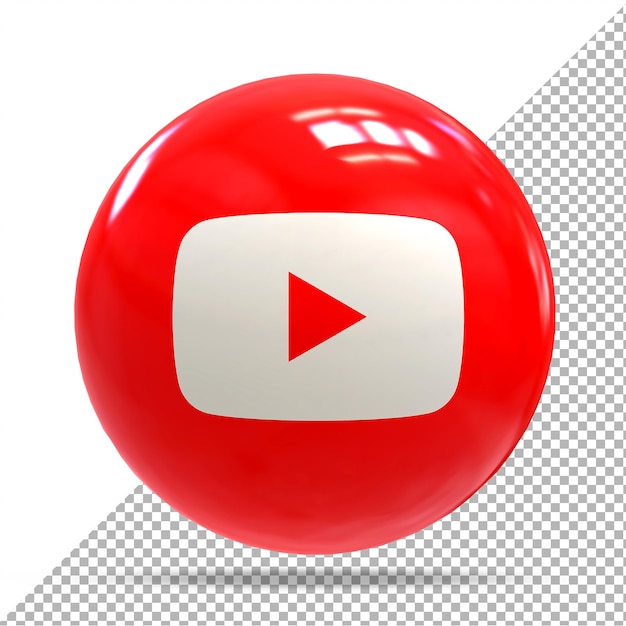 PSD youtube social media 3d-ballonstile