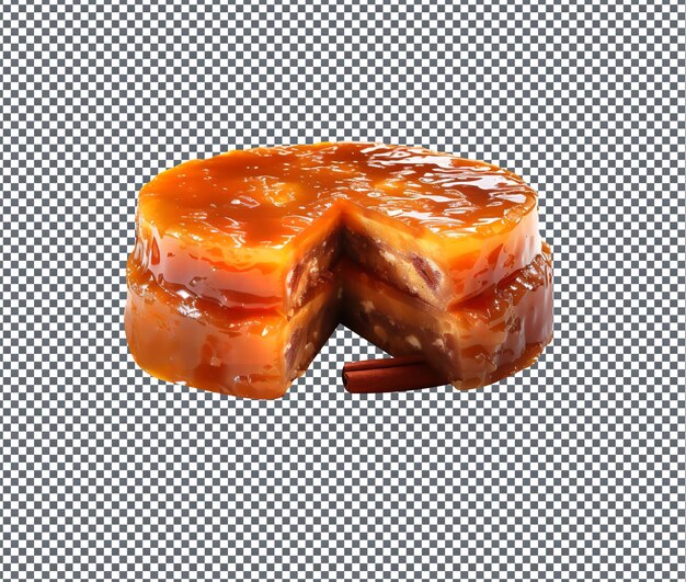 Yum yum nian gao tarta de año nuevo aislada sobre un fondo transparente