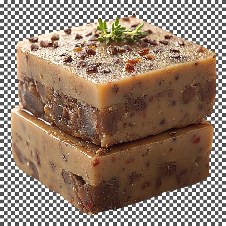 PSD yummy duck liver pt aislado en un fondo transparente