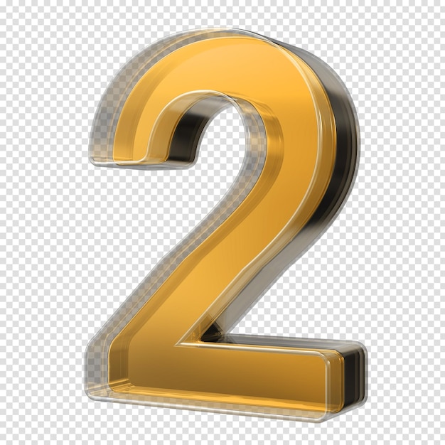 Zahlenklasse 3D-Rendering
