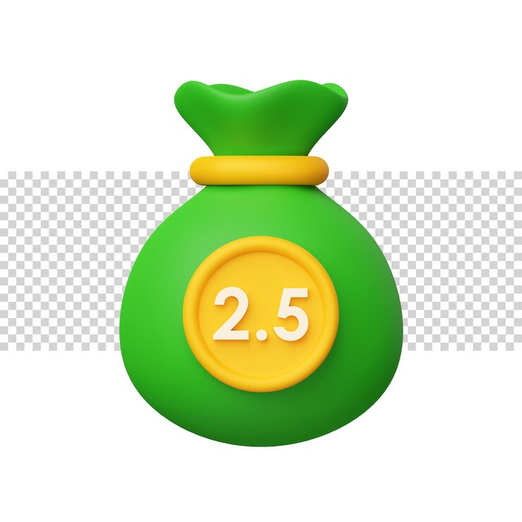 PSD zakat caridad dar dinero ramadan eid comida 3d renderizado ilustración icono elemento