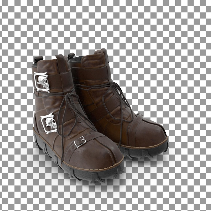 PSD zapatillas psd 3d sobre fondo aislado y transparente