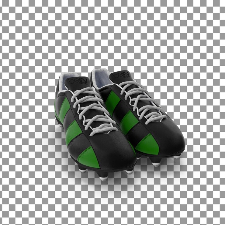 PSD zapatillas psd 3d sobre fondo aislado y transparente