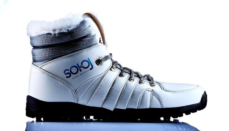 PSD un zapato blanco con la palabra s en él