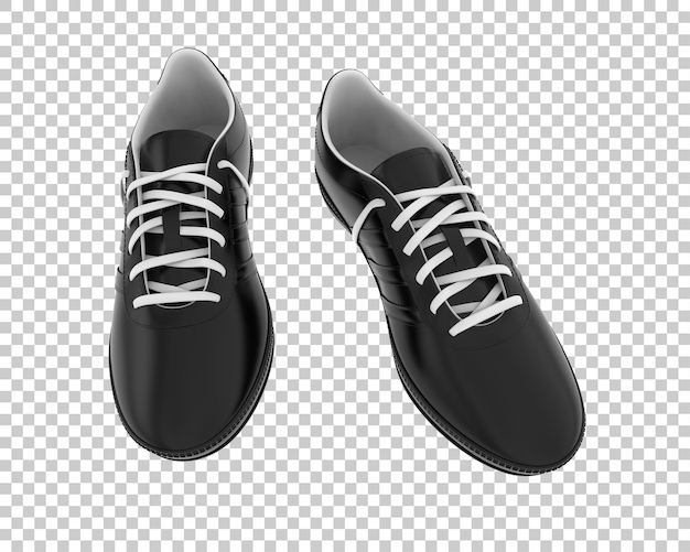 PSD zapatos aislados sobre fondo transparente ilustración de renderizado 3d