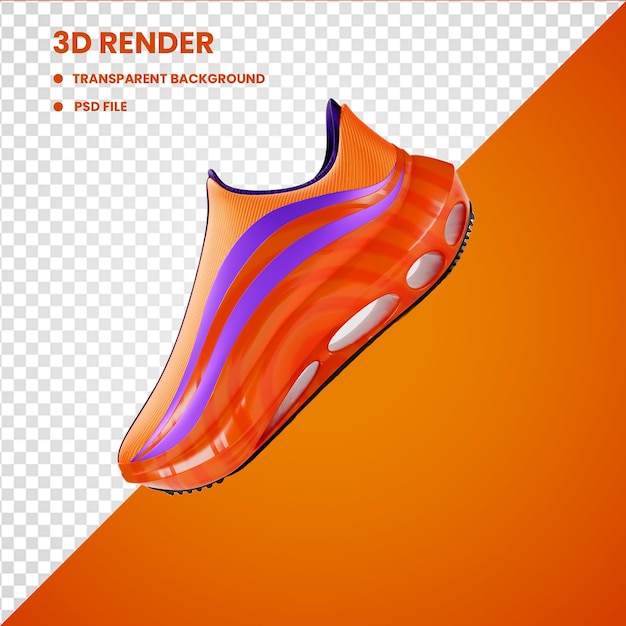 PSD zapatos jogger diseño 3d