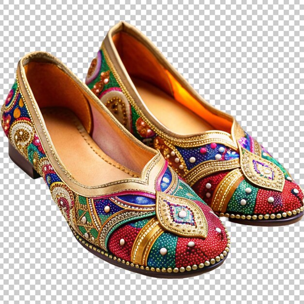 PSD zapatos planos tradicionales para el eid