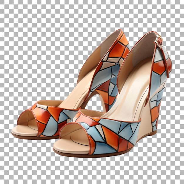 PSD zapatos sobre un fondo transparente