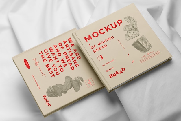 Zeitschrift in Studio-Mockup.