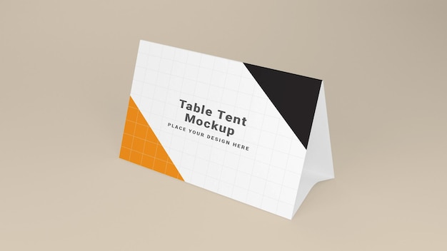 Zeltmockup für Ausstellungsdesign und Werbung