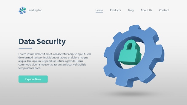 Zielseite für die Datenverarbeitung