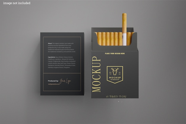 Zigarettenpaket mockup