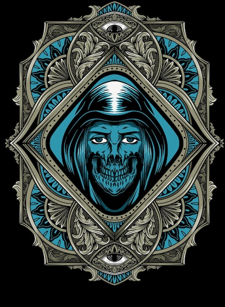 Zombie sur le modèle du Mandala