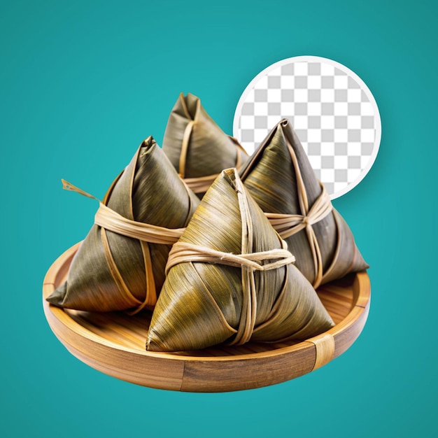 PSD zongzi isolé sur un fond transparent