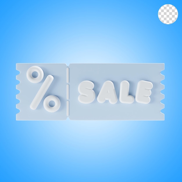zum Verkauf im Geschäft 3D-Illustration