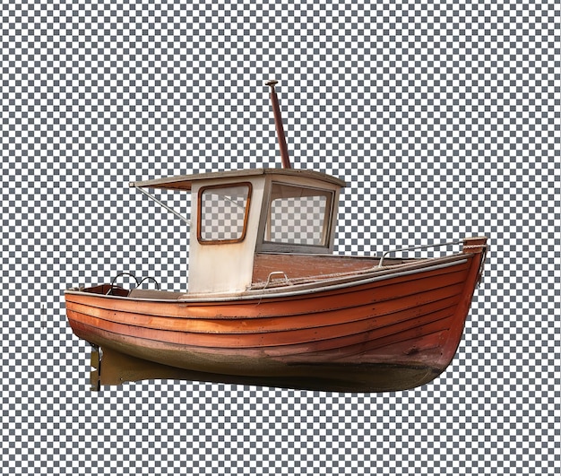 Zuverlässiges Boot, isoliert auf durchsichtigem Hintergrund
