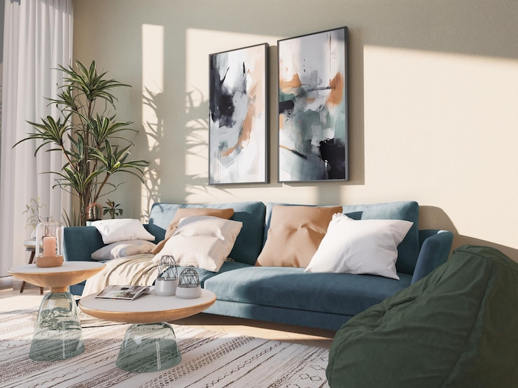 PSD zwei-rahmen-art-mockup
