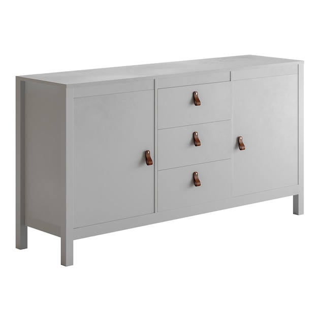 Zwei verschiedene Stile von Holzmöbeln modernes Design moderner Stil minimalistisches Aussehen farbenfrohes Design Bett ohne Hintergrund unterschiedliches Design png weißer Hintergrund isoliertes abstraktes 3D-Modell