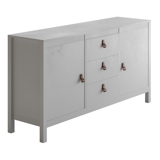 Zwei verschiedene Stile von Holzmöbeln modernes Design moderner Stil minimalistisches Aussehen farbenfrohes Design Bett ohne Hintergrund unterschiedliches Design png weißer Hintergrund isoliertes abstraktes 3D-Modell