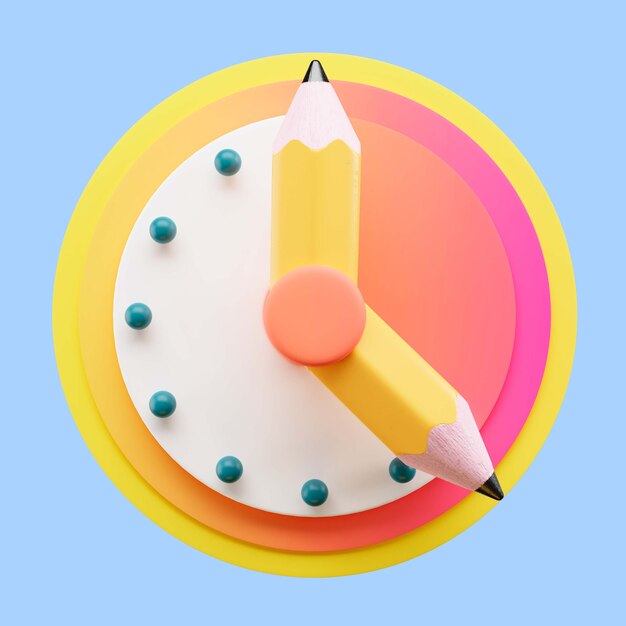 3d rendering of graphic design element