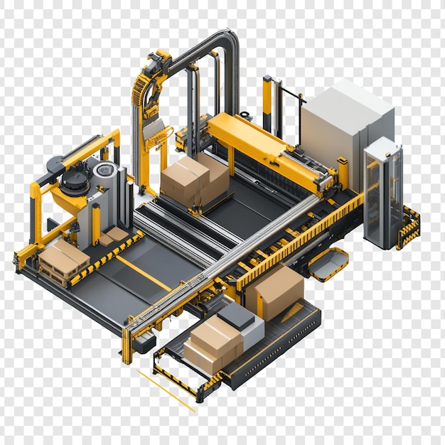 automated packaging system hightech warehouse robotics