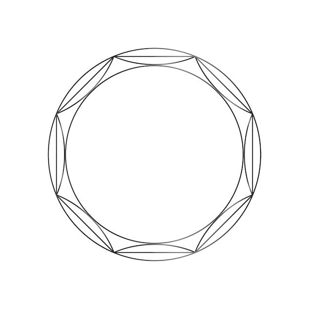 black circle shape