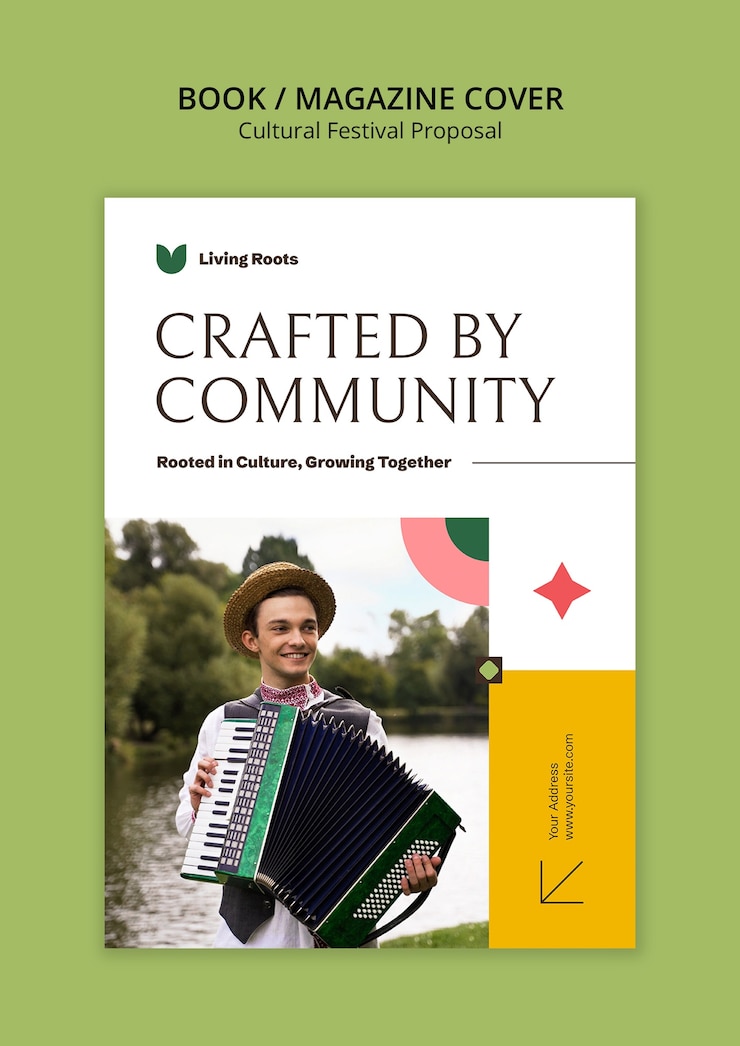 Zdarma PSD crafted by community: cultural festival proposal