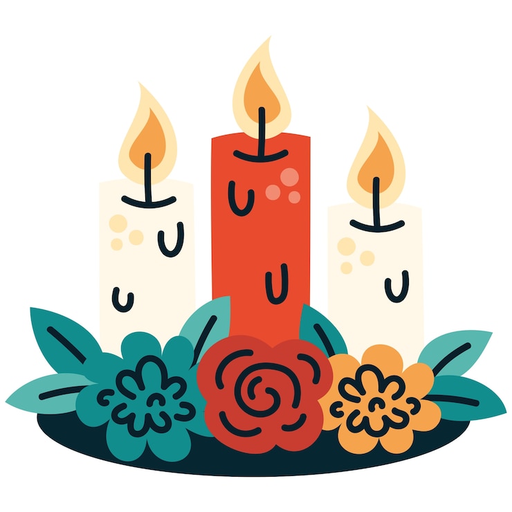 Zdarma PSD ilustrace prvku dia de muertos