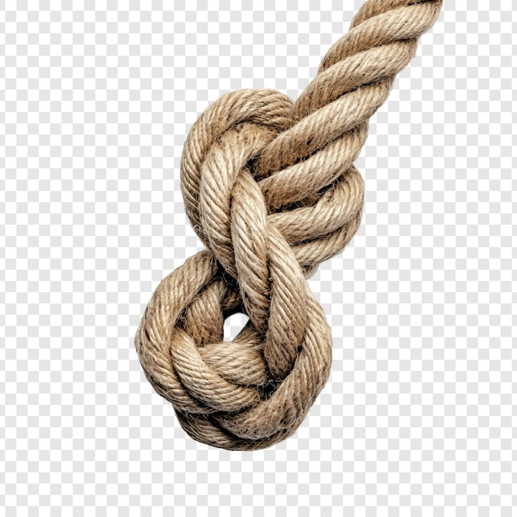 Zdarma PSD intricate rope knot a study in texture and form