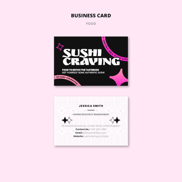 pastel-neon art deco food template
