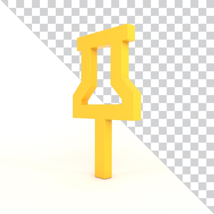Zdarma PSD push pin right side