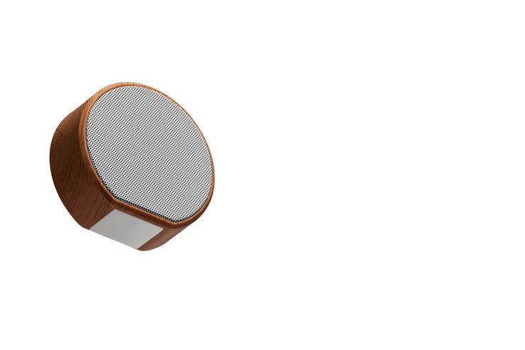 Zdarma PSD technological speaker isolated