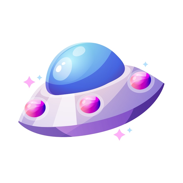 Zdarma PSD vesmírné prvky včetně ufo