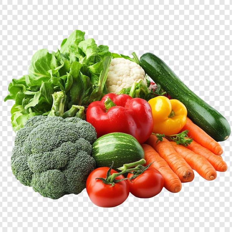 Zdarma PSD vibrant vegetable harvest a colorful collection of fresh produce