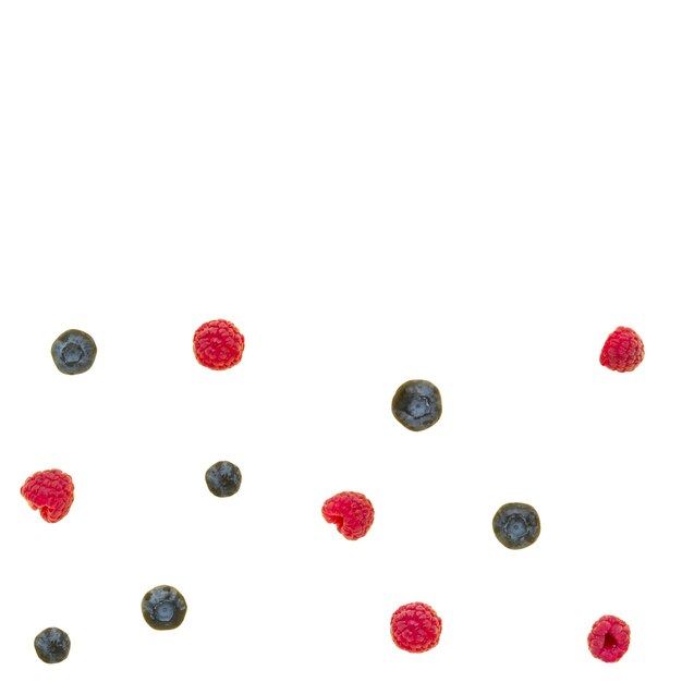 view of fresh mix of delicious fruits
