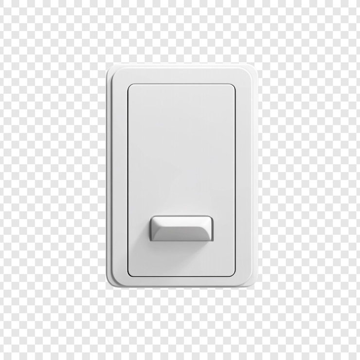 Zdarma PSD white dimmer switch modern home electrical