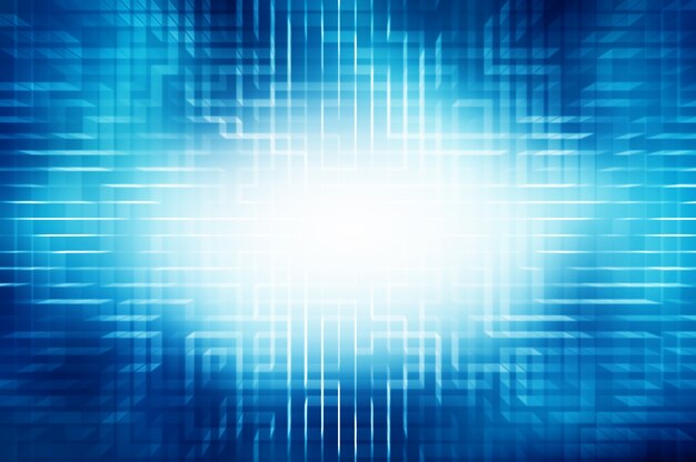 blue background with bright lines
