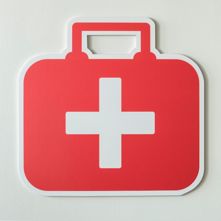 Ücretsiz Fotoğraf first aid bag paper craft icon