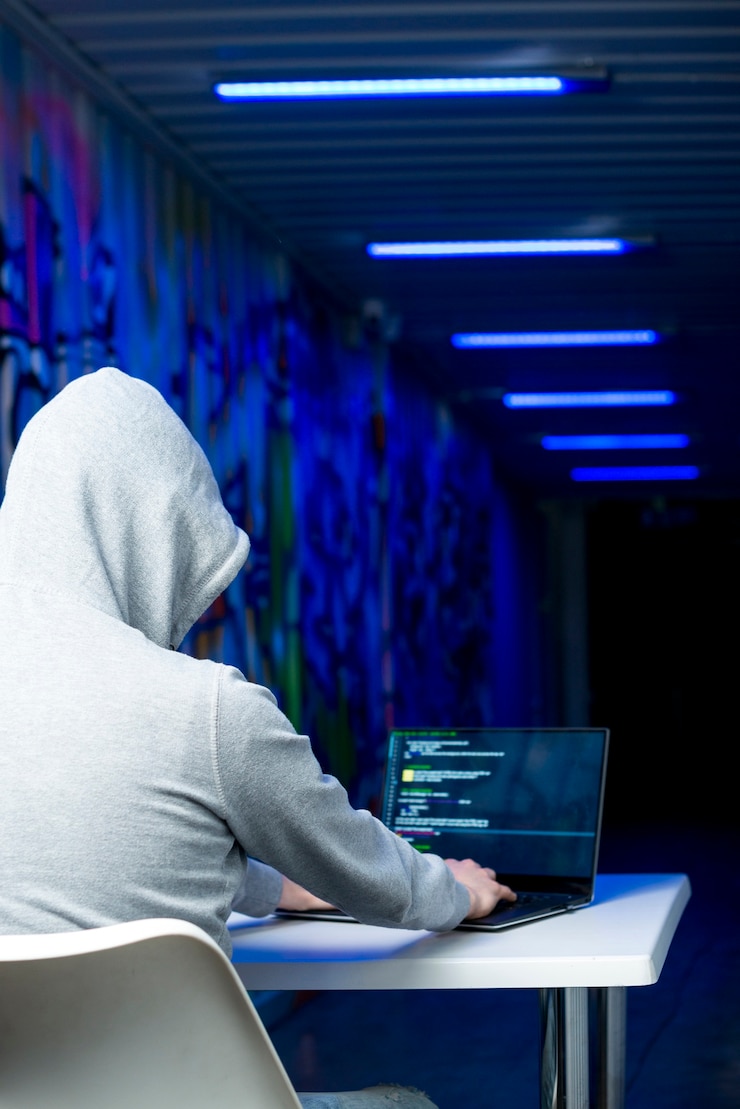 Ücretsiz Fotoğraf hacker portresi