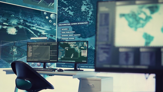 Military operations command center used in following national threats