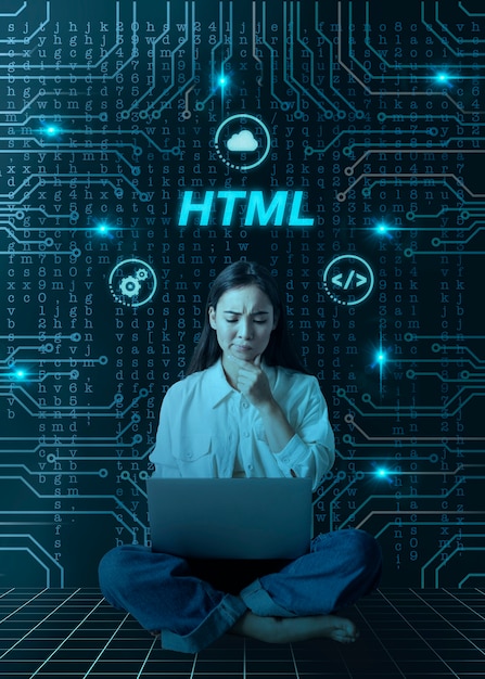 Programlama arka plan kolajı