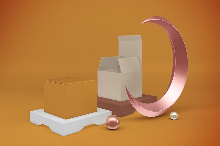 Ücretsiz Fotoğraf ramadan boxes with lantern right side