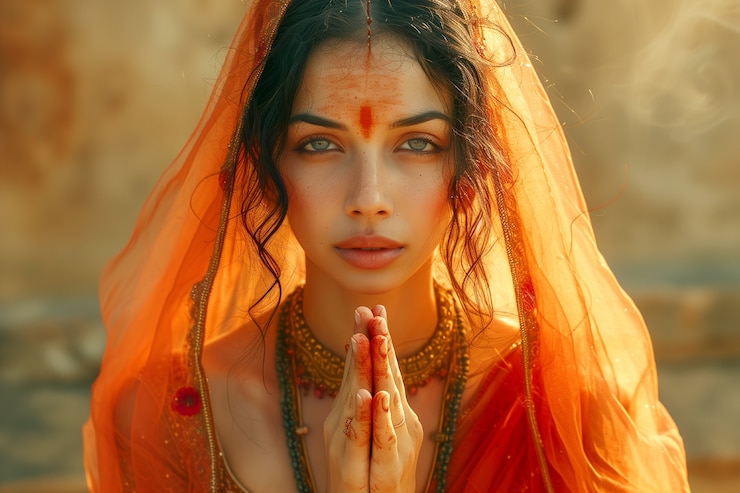 Ücretsiz Fotoğraf renaissance portrait of woman as sun goddess