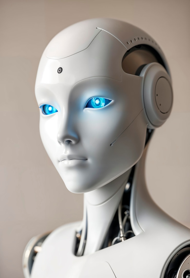 Ücretsiz Fotoğraf robot bilim kurgu portresi