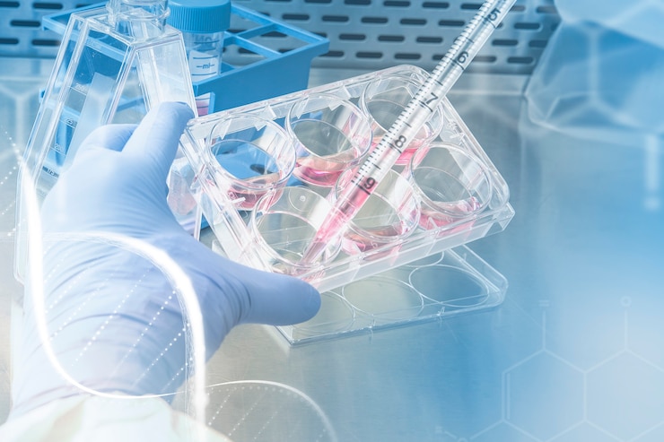 Ücretsiz Fotoğraf scientist testing chemical medical research digital remix