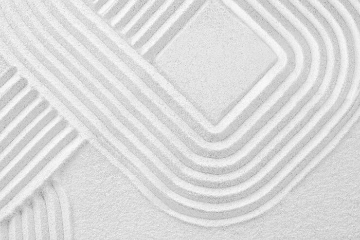 Ücretsiz Fotoğraf square zen sand background in mindfulness concept