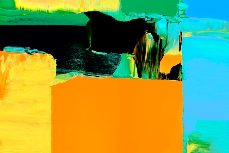 Ücretsiz Fotoğraf texture paint background wallpaper, abstract art with mixed colors