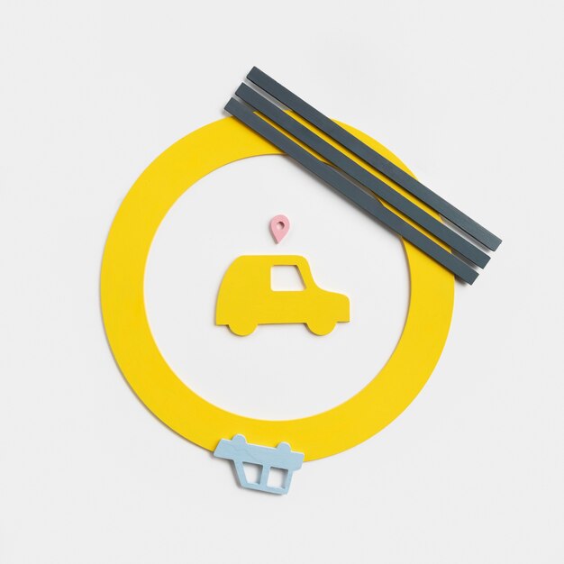 transportation concept with car